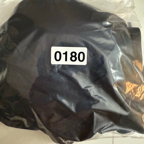 Lands’ End Black Ruched UPF 50 Swim Top Size 6 | Cap Sleeve Rash Guard - Picture 5 of 5